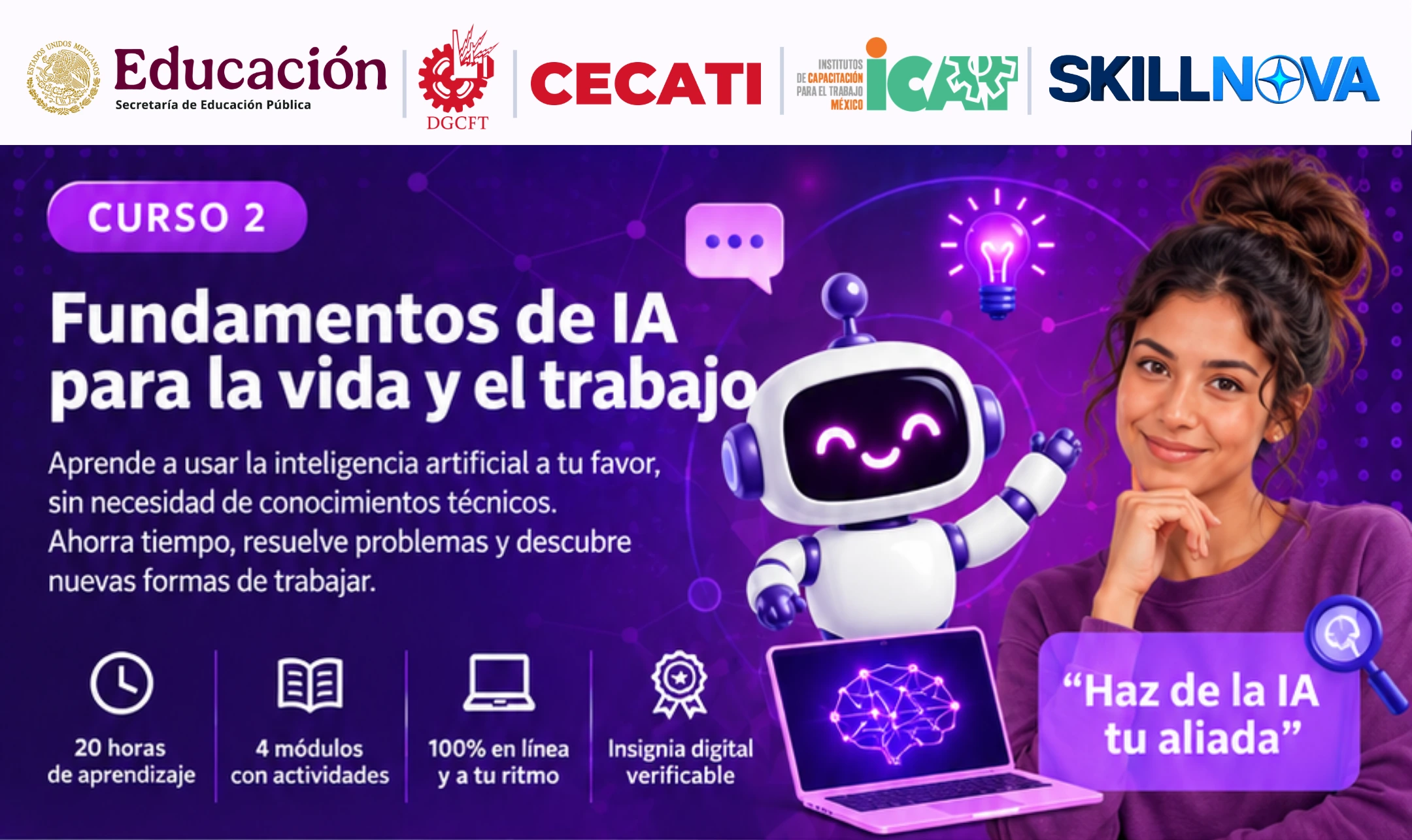 Fundamentos de IA para la vida y el trabajo